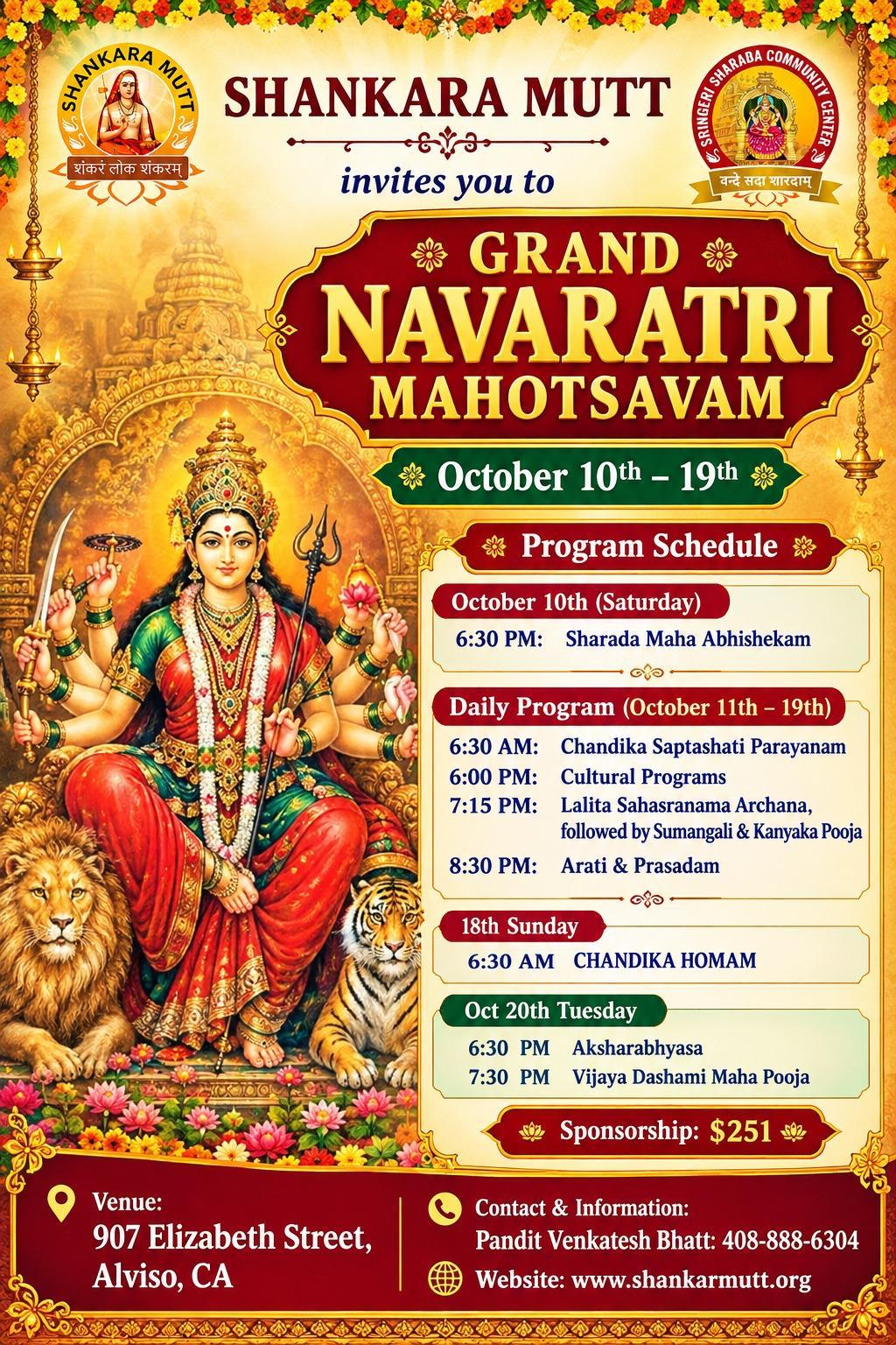 Grand Navaratri Mahotsavam